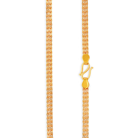 Dazzling Multi Thread Gold Chain for Men