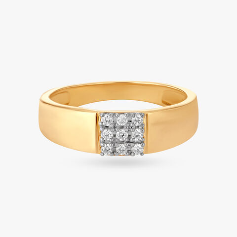Imperial Diamond Men's Finger Ring