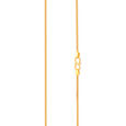 Sleek Gold Foxtail Chain,,hi-res image number null