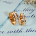 Silver Lining Couple Rings,,hi-res image number null