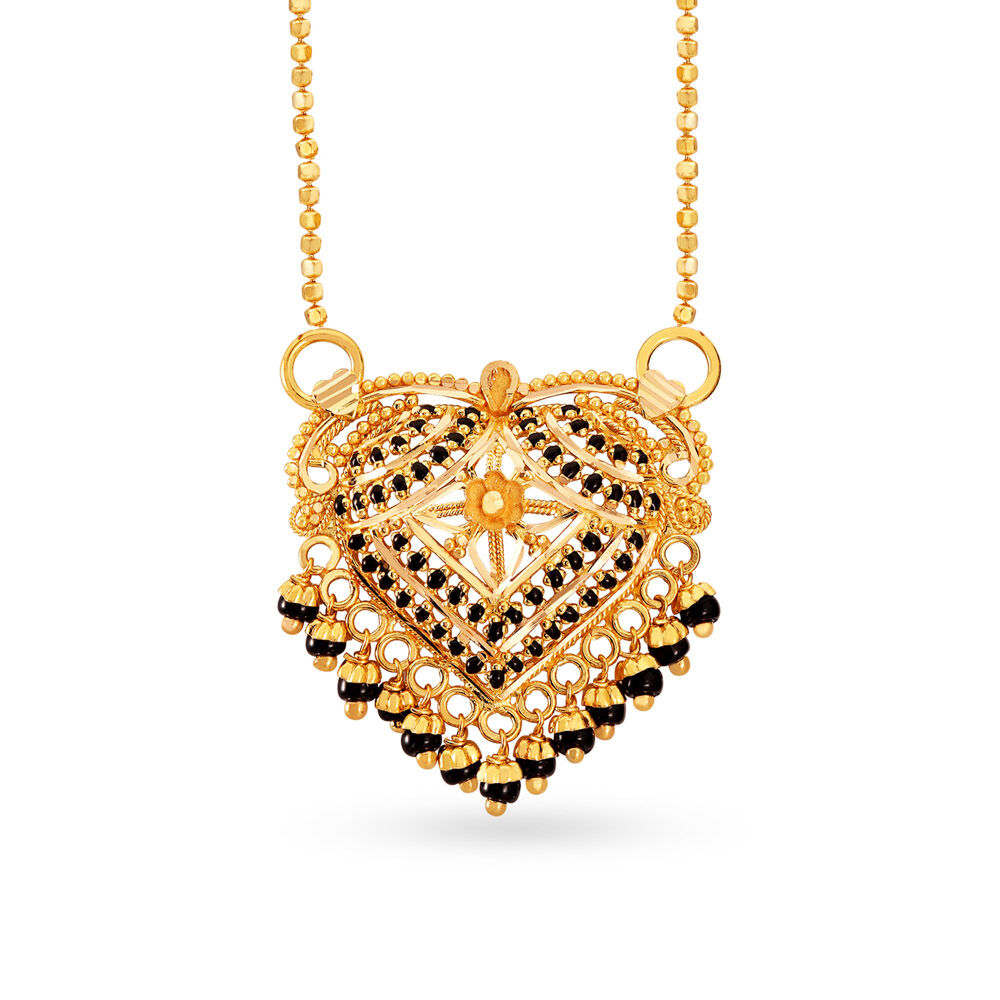 Heart pendant on sale gold tanishq