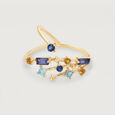 Nebula's Glow Blue Topaz 14KT Finger Ring,,hi-res image number null