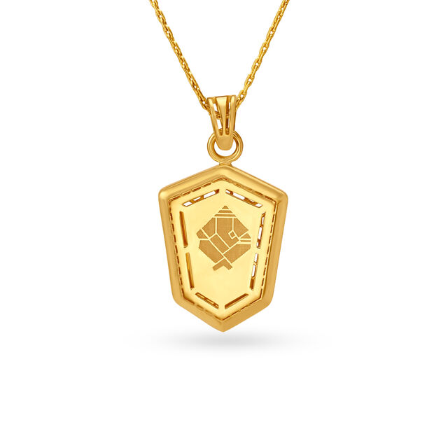 Devotional Lord Ganesha Pendant,,hi-res image number null