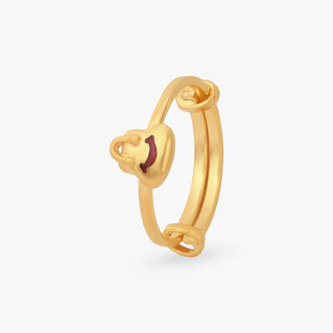 Tiny Joy Gold Ring for Kids