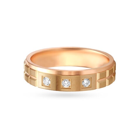 Classic Diamond Finger Band