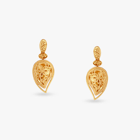 Radiant Versatility Gold Drop Earrings