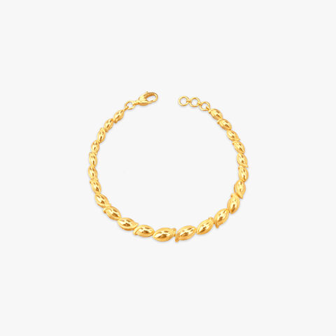 Nature Glint Gold Bracelet