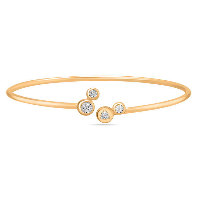 Mamma Mia 14 KT Yellow Gold Bubble it Up!  Bangle,,hi-res image number null