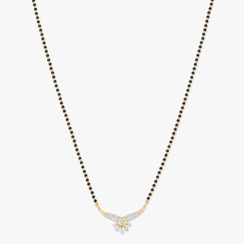 Winged Grace Diamond Mangalsutra