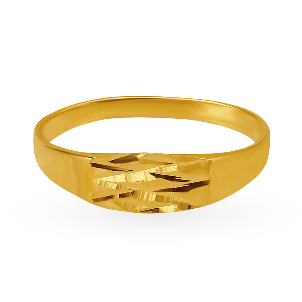 Chakra design 22 Karat Gold Ring - RG-373