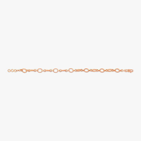 Bold Links Gold Bracelet