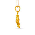 Adorable 22 Karat Gold Floral Pendant,,hi-res image number null