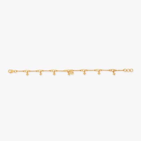 Delicate Charm Gold Bracelet