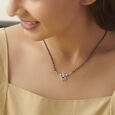 Sublime Magnificent Diamond Mangalsutra,,hi-res image number null