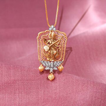 Enchanting Saraswati Pendant