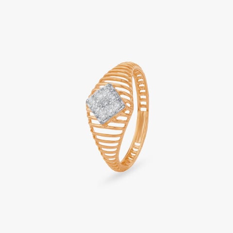 Prism Sparkle Diamond Ring