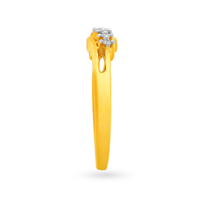 Minimal Diamond Finger Ring,,hi-res image number null