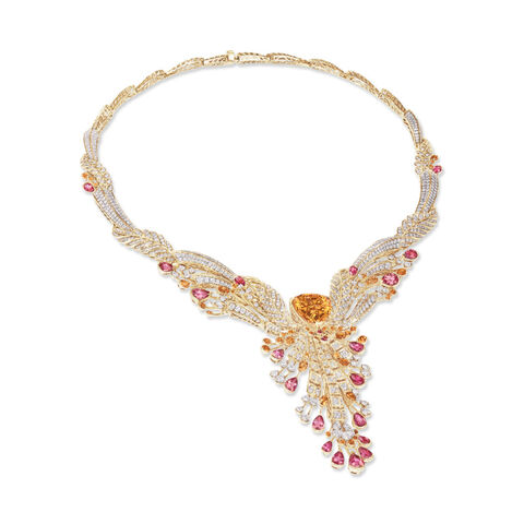 Sapphire Symphony Necklace Set