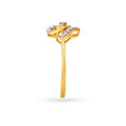 Subtle Butterfly Diamond Finger Ring,,hi-res image number null
