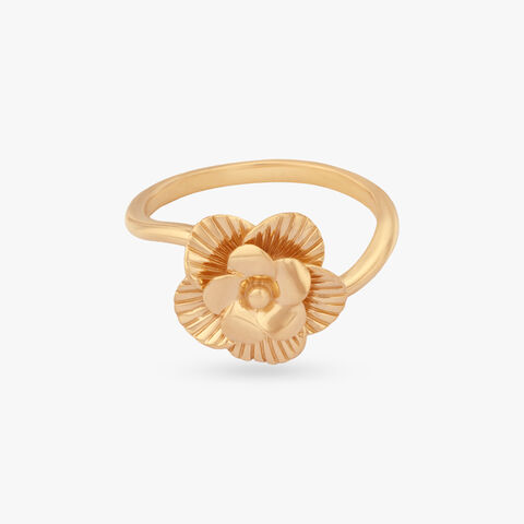Petal Layer Gold Ring