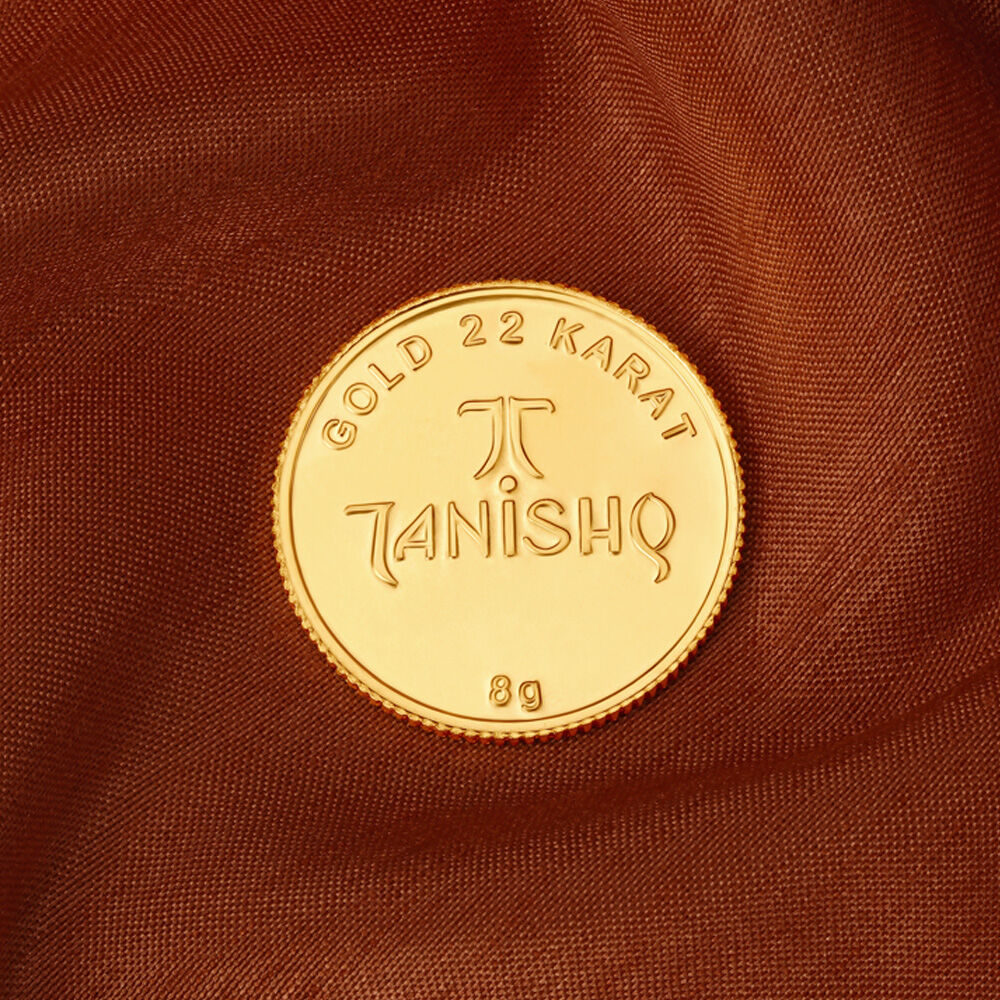 Tanishq 8 gram gold coin sale