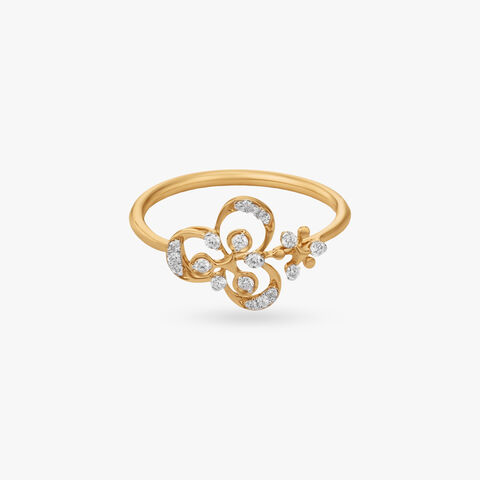 Orbit Blossom Diamond Ring alternate view 1