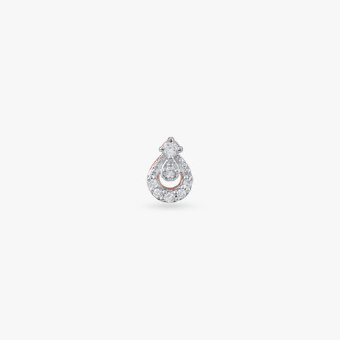 Dew Charm Diamond Nose Pin