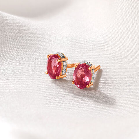 Endless Spring Diamond Stud Earrings
