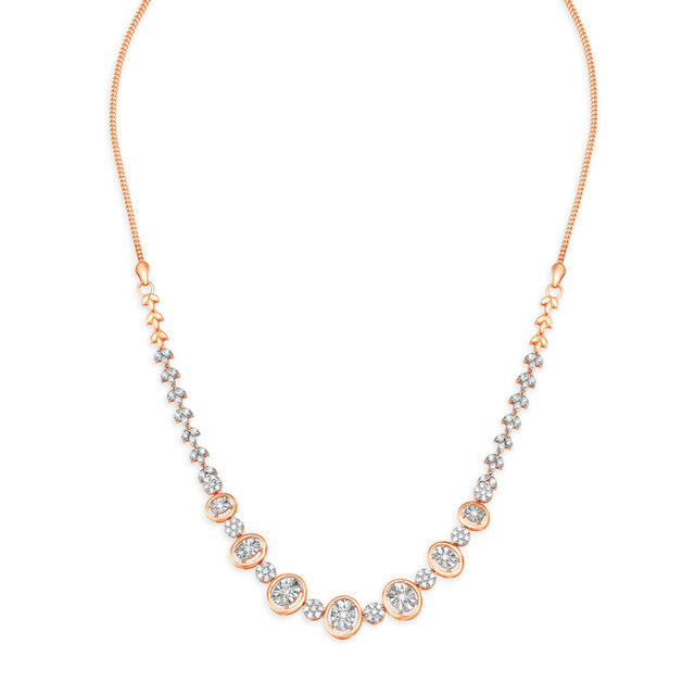 Sleek Modern Diamond Necklace,,hi-res image number null