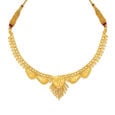 Romantic Gold Necklace Set for the Bengali Bride,,hi-res image number null