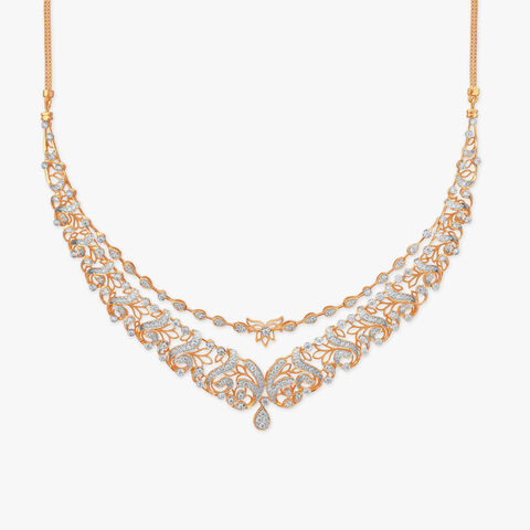 Soft Radiance Diamond Necklace Set