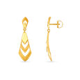 Elegant Geometric Drop Earrings,,hi-res image number null