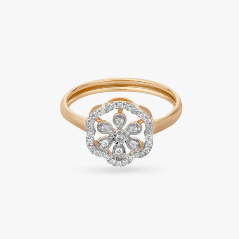 Bloom Medallion Diamond Ring alternate view 1