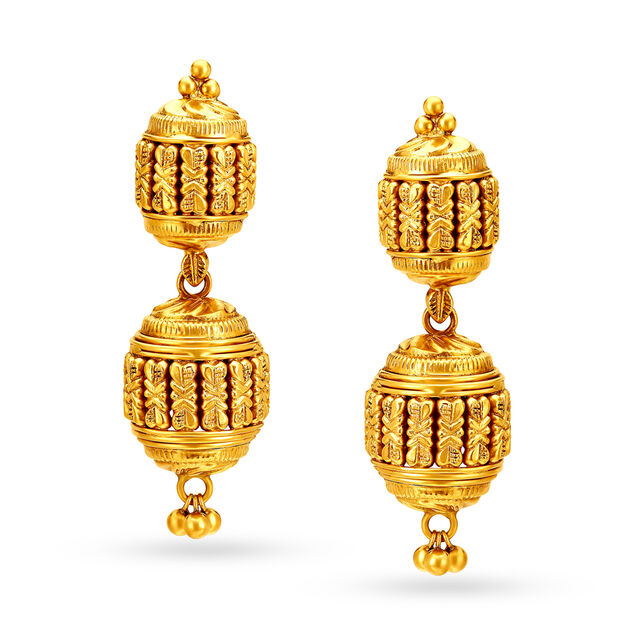 Striking Carved Beads Traditional Necklace Set,,hi-res image number null
