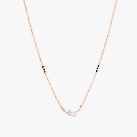 Elegant Duo Diamond Mangalsutra