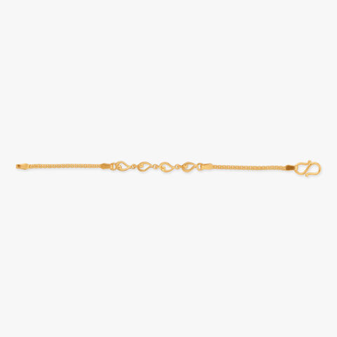 Endless Twirls Gold Bracelet for Kids