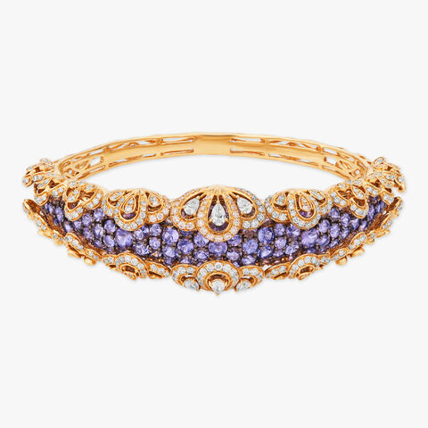 Twilight Whisper Diamond Bangle