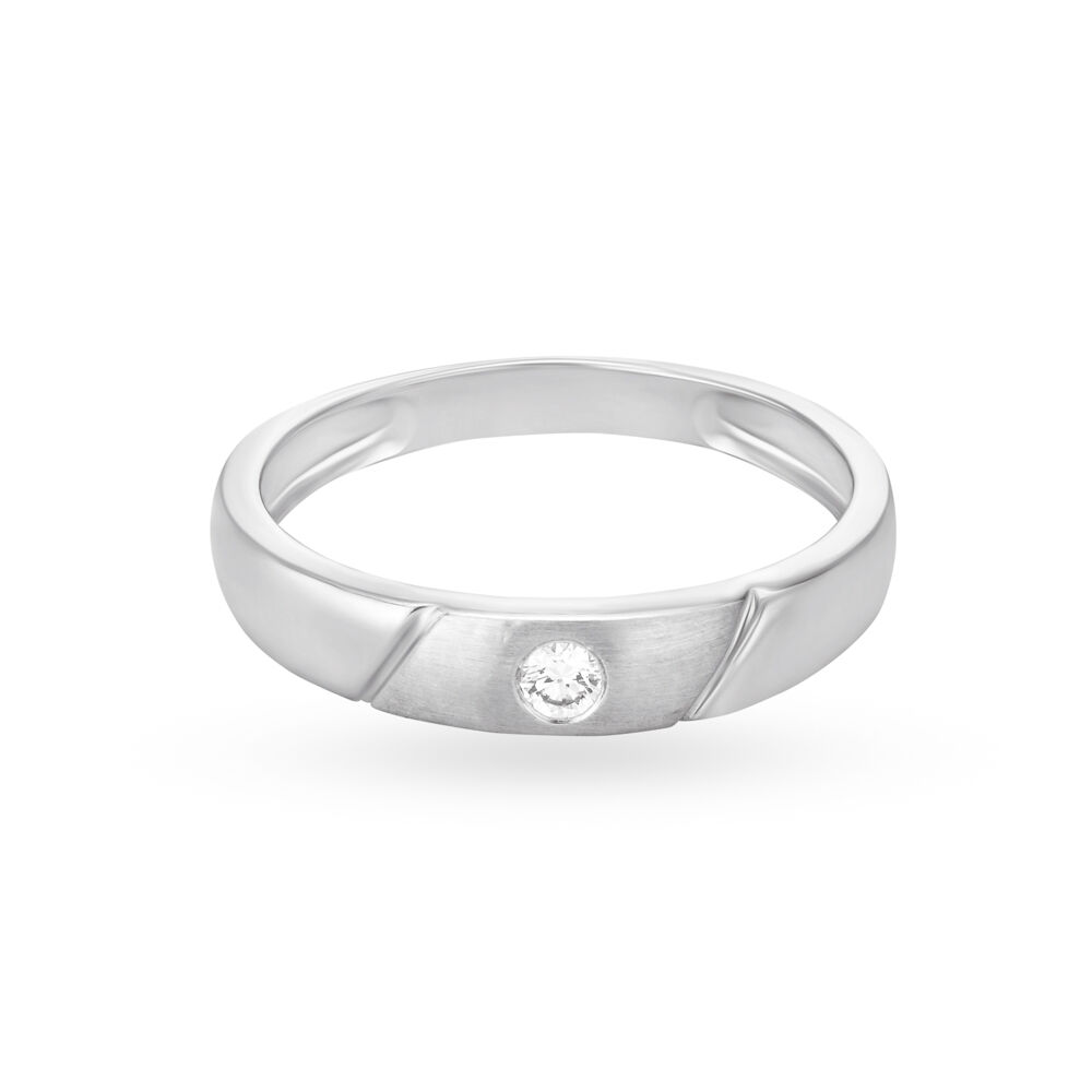 Buy TANISHQ 950 Platinum Diamond Ring 15.20 mm Online - Best Price TANISHQ  950 Platinum Diamond Ring 15.20 mm - Justdial Shop Online.