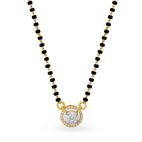 Radiant Diamond Mangalsutra