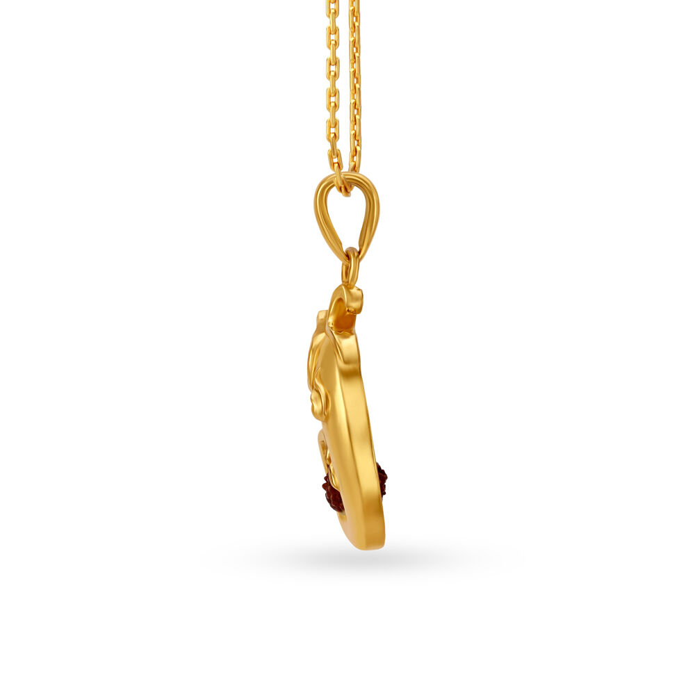 Ganesh 2024 rudraksha pendant