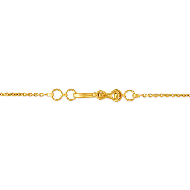 Circular Motif Chain with Un-cut Diamonds,,hi-res image number null