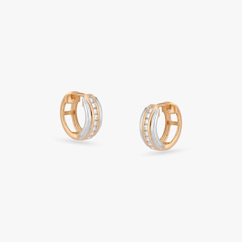 Refined Luxury. Diamond Hoop Earrings For Men