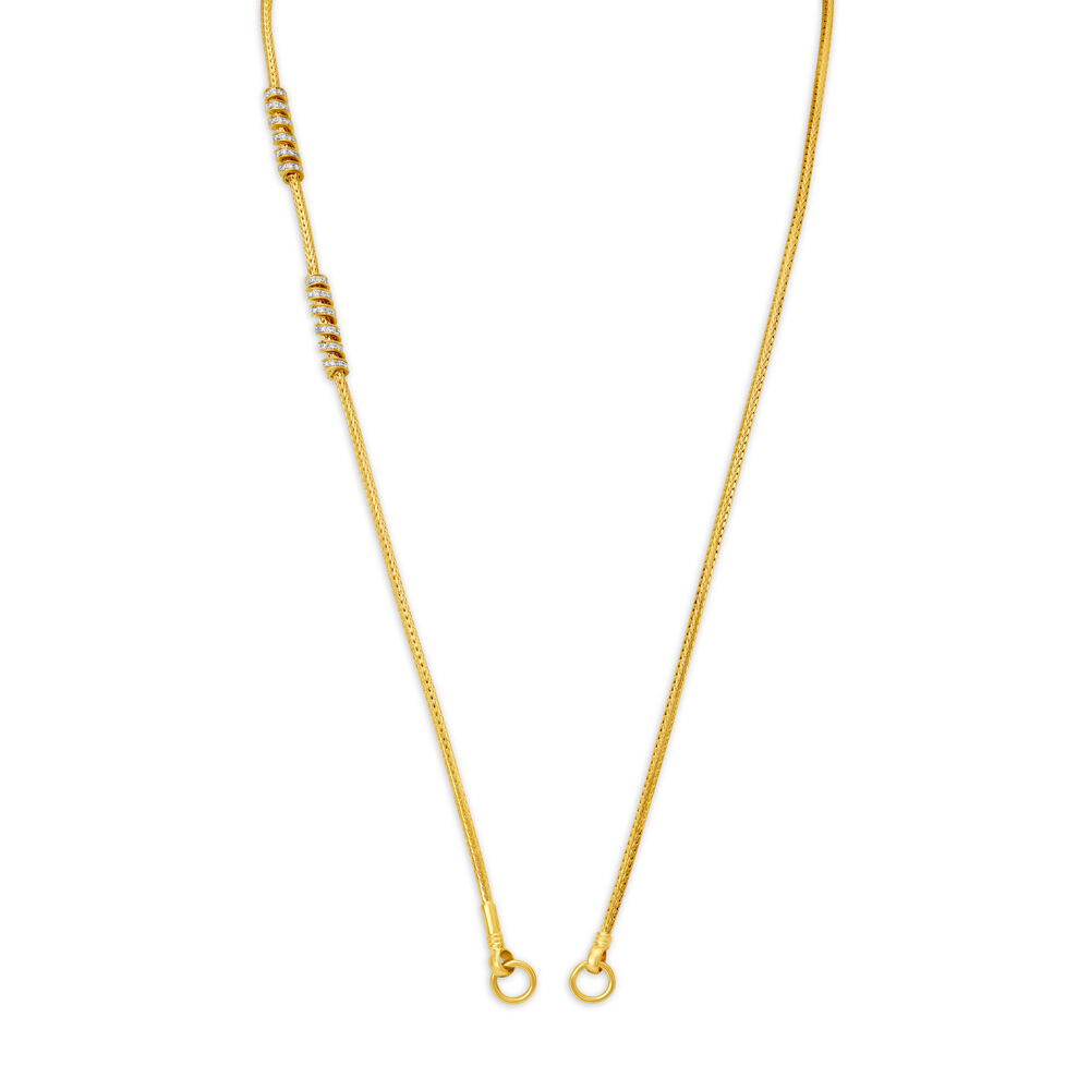 Gold chain online tanishq clearance