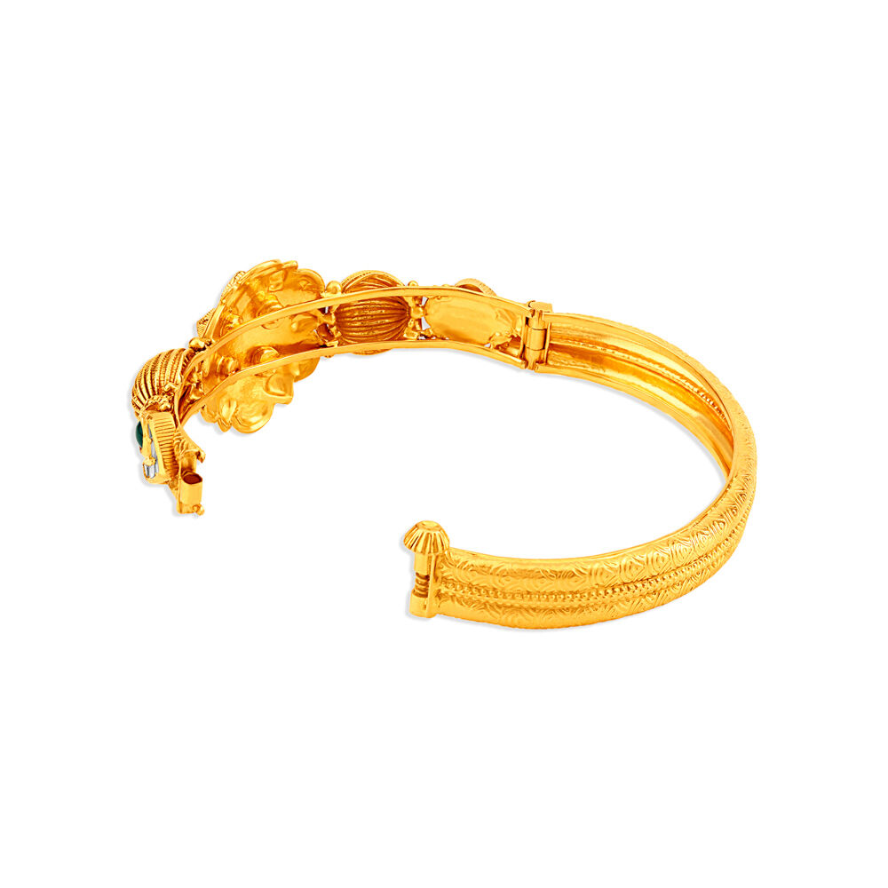 Kundan sales bangles tanishq