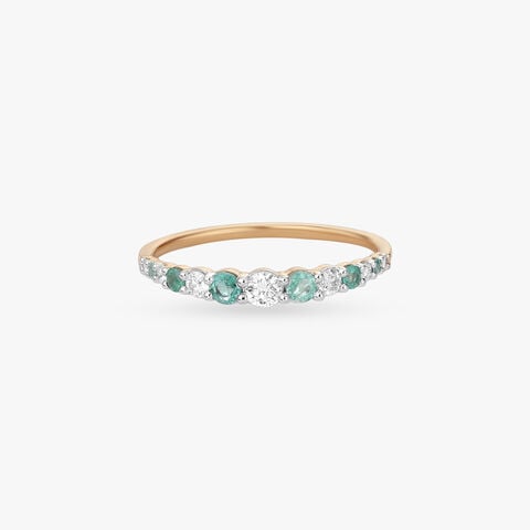 Verdant Spark Diamond Ring