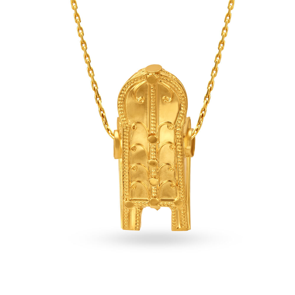 Gold online thali pendant
