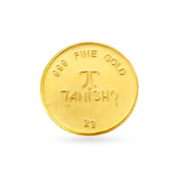 2 gram 24 Karat Gold Coin
