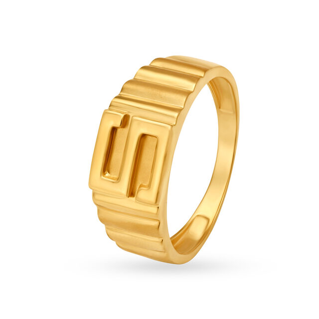 Stylish Typographic Ring,,hi-res image number null