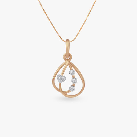Love Trail Diamond Pendant