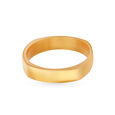 Contemporary Geometric Gold Ring for Men,,hi-res image number null